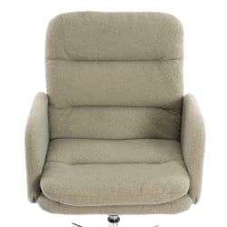 Кресло Dover хром букле, олива, barni dusty green