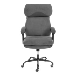 Кресло Чиеф металБЛ ткань, серый, КУБ 05/ТВ-12 / Chief metalBL KUB 05/TW-12