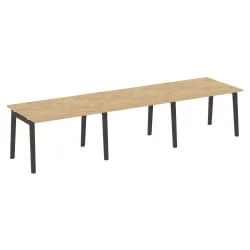 Стол переговорный (3 столешницы) ОНИКС ВООД ОВ.ПРГ-3.2 Тиквуд Светлый/Темный / ONIX WOOD OW.PRG-3.2