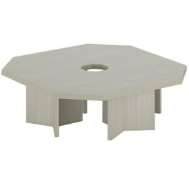 Система столов переговоров БЕРН 1 Светлый дуб / BERN