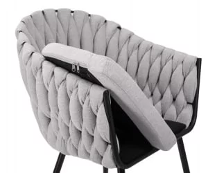 Стул обеденный ДОБРИН МАТИЛДЭ Серая ткань ЛАР 275-17 / DOBRIN MATILDA LAR