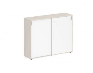 Шкаф-купе средний с замком Sigma SG.711.OL.WH Дуб светлый Белый