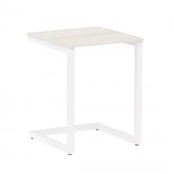 Стол письменный ХОМЕ ОФФИCЕ ВР.СП-2-58 Дуб Наварра/Белый металл / HOME OFFICE VR.SP-2-58