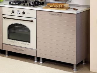 Тумба кухонная 600 Анастасия ЛД 025.093.000 Капучино