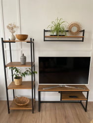 ТВ тумба 900*300*450мм Дуб Вотан