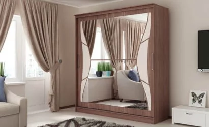 Шкаф-купе Верона 1800 Ясень шимо