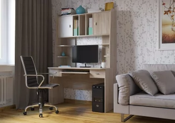 Компьютерный стол Бета 6-0604 Дуб сонома