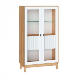 Сервант Бари ЛД 698.040.000 Дуб Золотой Белый