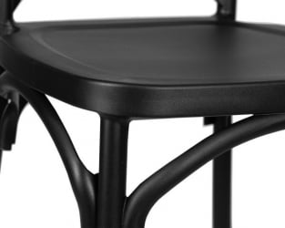 Стул обеденный ДОБРИН ЗИЛАН (цвет черный (Б-03)) 2 шт / DOBRIN ZILAN (B-03))