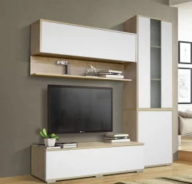 Тумба Куб К07 Белый софт Дуб ирландский