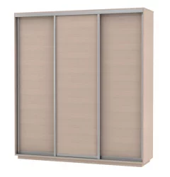 Большой шкаф Экспресс Трио Элемент 1800х2400х Дуб молочный / 1800х2400h