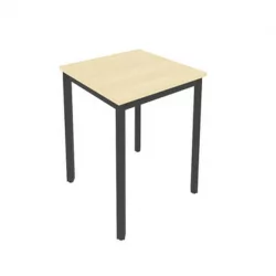 Стол письменный на металлокаркасе СЛИМ СЙСТЕМ С.СП-1.1 Клен-Антрацит / SLIM SYSTEM