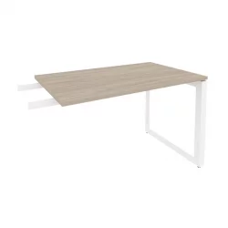 Брифинг-приставка на О-образном м/к ONIX O.MO-BR-11 Дуб Аттик/Белый