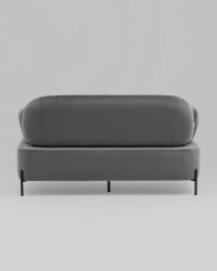 Серый диван из велюра Кэнди велюр Серый