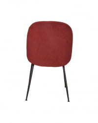 Стул Beetle велюр Красный