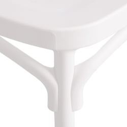 Стул CROSS (mod. PL24) / 1 шт. в упаковке пластик, 48 х 58 х 89 см, White (белый) 11954