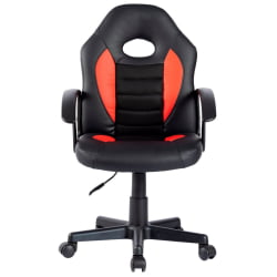 Кресло на колёсиках CHAIRMAN KIDS 111 Красный-черный