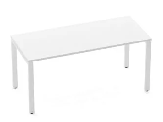 Стол прямой Дека П-обр. каркас 7.07.16 Белый / Deka