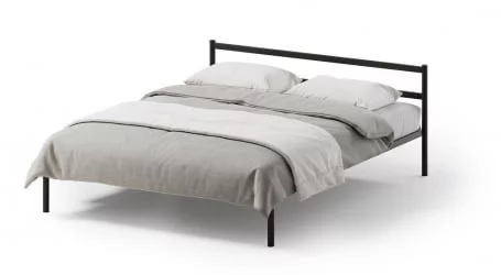 Кровать Метта 1200x2000 Черная
