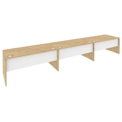 Рабочая станция ОНИКС О.РС-3.4.8 Тиквуд Светлый/Белый / ONIX O.RS-3.4.8