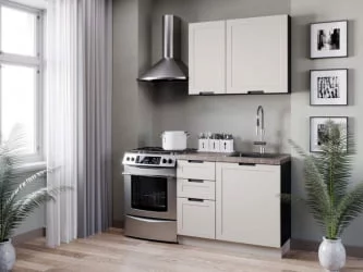 Тумба кухонная 600 Джамис ЛД 296.050.000.131 Черный Кашмир