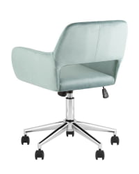 Кресло офисное РОСС велюр серо-зеленый / ROSS