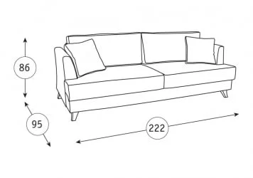 Белый диван Дамаск ТД 211. Лаундж 25 Зеленый/ Фибра 2885/5 Коричневые цветы