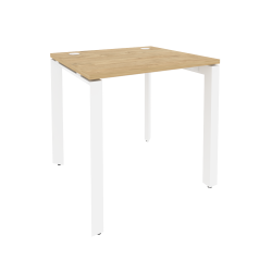 Стол рабочий на П-образном м/к ONIX O.MP-SP-0.7 Тиквуд Светлый/Белый