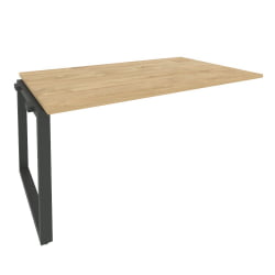 Проходной наборный элемент переговорного стола ОНИКС О.МО-НПРГ-4 Тиквуд Светлый/Антрацит / ONIX O.MO-NPRG-4