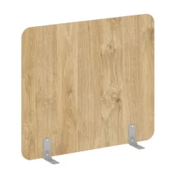 Перегородки на металлических опорах на фетровых подпятниках Р-лине ДП.Ф-140-120 Тиквуд Светлый / R-line DP.F-140-120