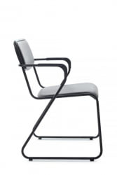 Кресло Никс Плус РCХ ОМКЛ-03Б Черный/Металл Черный / Nix Plus RCH OMKL-03B