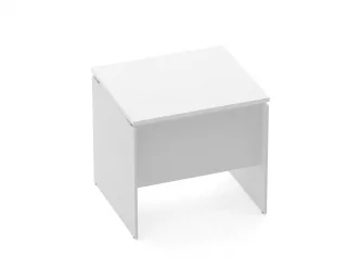 Стол прямой Дека ЛДСП каркас 75.07.08 Белый / Deka