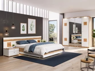 Щит декоративный Фиджи ЛД 659.080.000 Дуб Золотой Белый