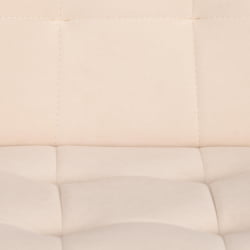 Стул обеденный Асти флок , 47х54х86, молочный, 4 / Asti