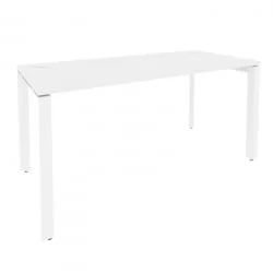 Стол рабочий на П-образном м/к ОНИКС О.МП-СП-4.7 Белый Бриллиант / ONIX O.MP-SP-4.7
