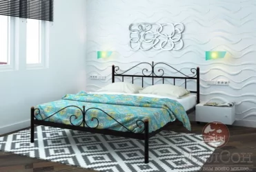 Кровать Диана Plus 1600х2000 Черная