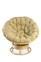 Кресло Папасан вращающийся 23/01B натуральный