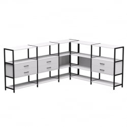 Набор стеллажных систем Everprof EVO №15 Белый Черный