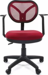 Офисное кресло для оператора CHAIRMAN 450 New красный