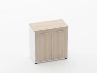 Шкаф 1 широкий закрытый Дека 10.08.111 Туя/Белый / Deka