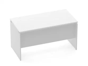 Стол прямой Дека ЛДСП каркас 75.07.14 Белый / Deka