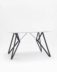 Стол обеденный Денвер 140кс90 Белый / 140x90