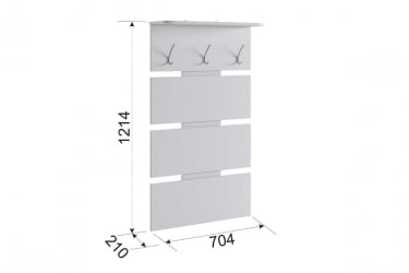 Вешалка Реал 2 PR-0030 дуб сонома