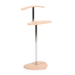 Вешалка для одежды напольная металлическая MASHA МДФ/металл, 30,5*41,5*84 см, пудра