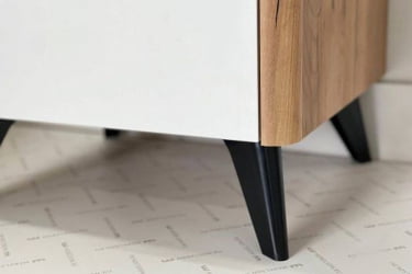 Тумба детская Адам MSA-01 дуб крафт золотой/белое дерево