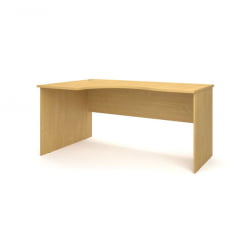 Стол компьютерный угловой Р.СКУ-14 (левый) Дуб Сонома светлый