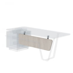 Фронтальная панель правая Лине СФ-577601 Дуб серый Черный графит / Line