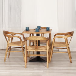 Стул ВАЛИ дерево вяз, Груша (№3), 50х46х77 см / VALI