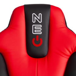 Кресло NEO 2 (22) экокожа Черный/красный 36-6/36-161