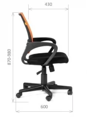 Кресло оператора CHAIRMAN 696 Зеленое